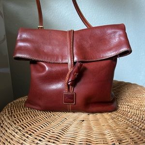 Dooney & Bourke Florentine Toggle Bordeaux Merlot Shoulder Crossbody Bag